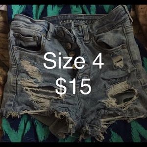 Sizes small - medium in shirts pants are 2,4,5&27